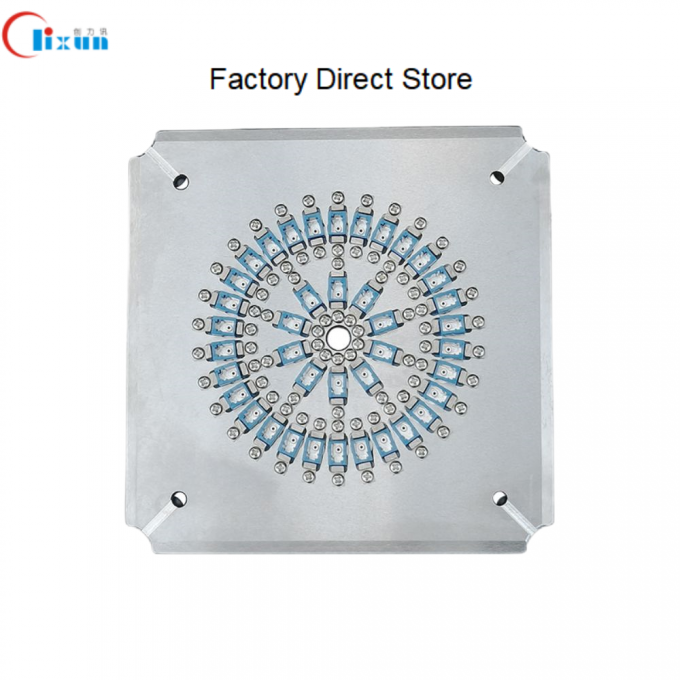 LC UPC 光ファイバー磨き具 - 上から見る