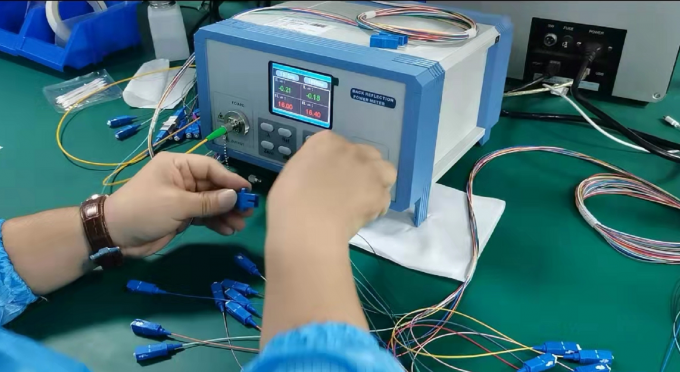 ILRL ファイバーオプティックコネクタのテスト結果