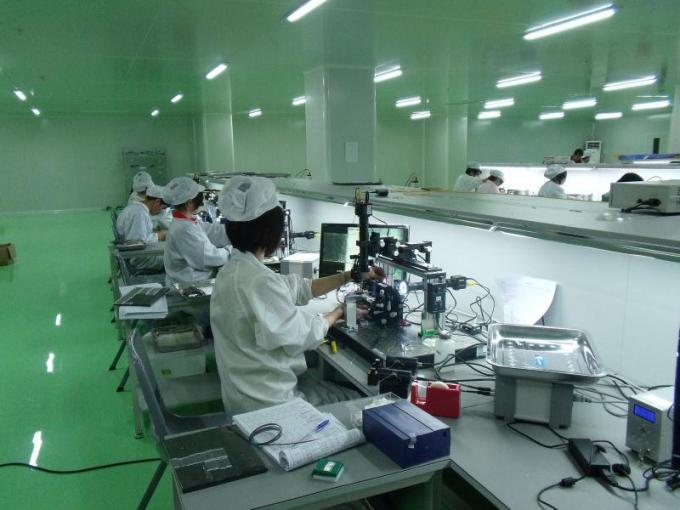 光ファイバー磨き機メカニズム