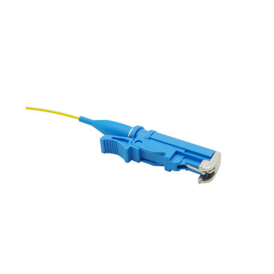 品質  E2000 Single Core Fiber Optic Pigtail Single Mode UPC APC Connector 工場