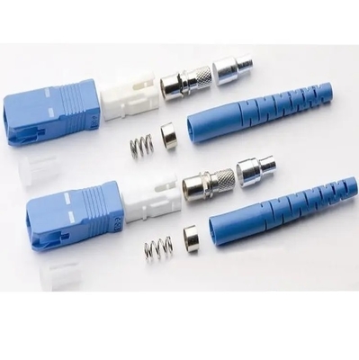 FTTH OEM 3mmの光ファイバーのコネクターの単信二重SC UPC APC