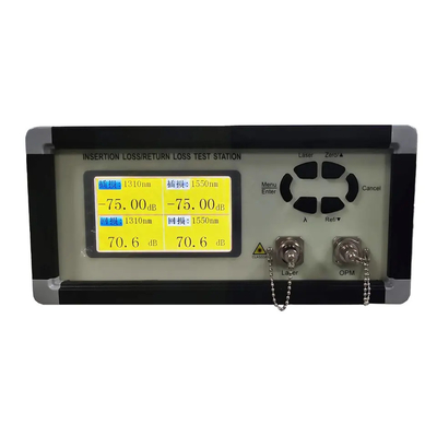 3kg EXW FTTH AC260Vの高精度視覚繊維の挿入リターン・ロスのテスター機械