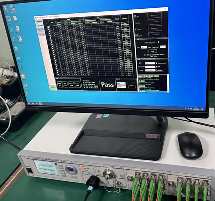 CLX-H082 自動MPOパッチコード挿入回帰損失テスト 精度の回帰損失測定