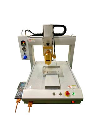 高効率自動UVシリコンドリッピングマシン、300W出力、70KG重量、精密接着剤塗布用