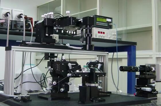 CLX 高精度 ±0.1μm 7軸PLC オートペア光学結合システム 光学通信用ファイバーアライナメント機器