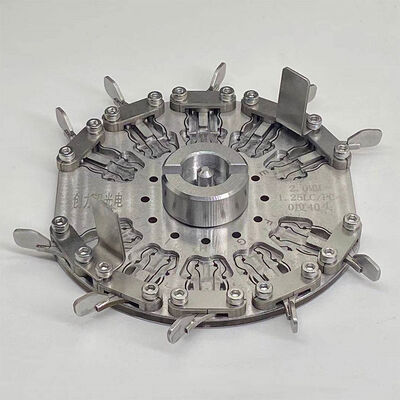 高精度 40W 光ファイバー ポリシング マシン 鉄輪のポリシングのために 127mm ポリシングプレート