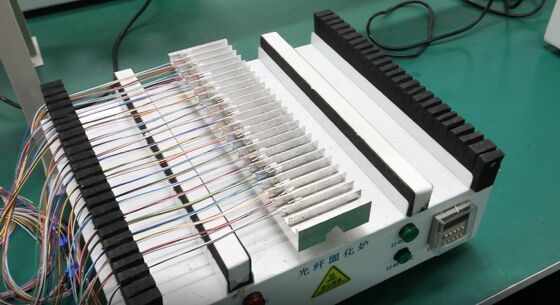 CLX-D02 光ファイバーエポキシ固化炉 20~300°Cの温度範囲と1°Cの精度で100個のセラミックフェルル用