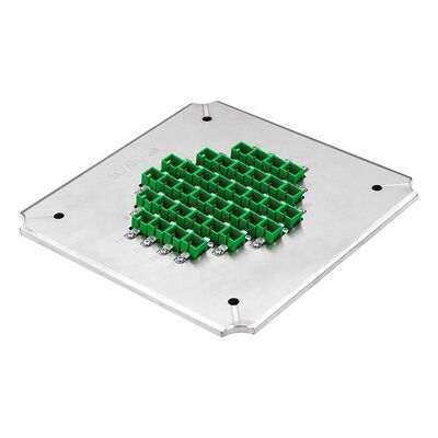 36 ポジション APC用の硬化ステンレス鋼S2316の光ファイバーポーリングジグ