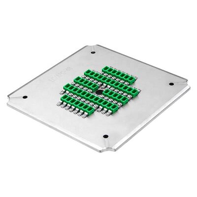 高品質の磨いた端面と3Dデータ LC APC 硬化ステンレス鋼構造の光ファイバー磨き装置