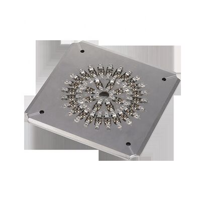 32 ポート FC PC 光ファイバーコネクタ 磨き具 硬化ステンレス鋼 S136 と IPC 構造