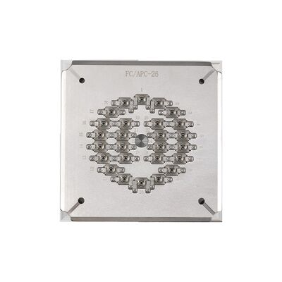 26 ポートFC APC 耐腐し耐久性のための硬化ステンレス鋼S136の光ファイバーポーリング装置