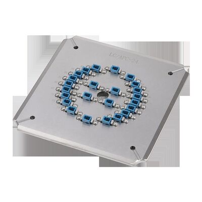 24 ポジション LC APC ステンレス鋼 S136 での磨き装置 高品質の端面磨きのために