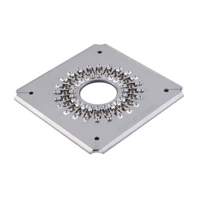 24 ポートFC UPC 高効率のコネクタ・ポーリング用の硬化ステンレス鋼S136の光ファイバー・ポーリング・ジグ