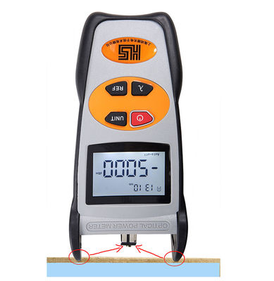 小型 Opm 光ファイバ ケーブル用具光ファイバ照度計 1310/1490/1550/1625Nm