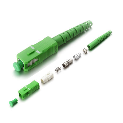 1310/1550nm繊維光学のコネクターのキットの強い両立性PBT APC Scの単信コネクター