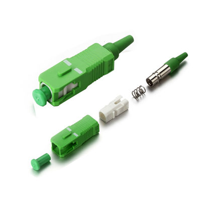 1310/1550nm繊維光学のコネクターのキットの強い両立性PBT APC Scの単信コネクター