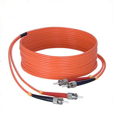 3.0mm CATVの繊維光学の光学パッチ ケーブルST ST MM OM3をパッチ・コードため