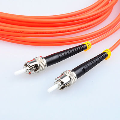 3.0mm CATVの繊維光学の光学パッチ ケーブルST ST MM OM3をパッチ・コードため