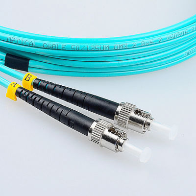 3.0mm CATVの繊維光学の光学パッチ ケーブルST ST MM OM3をパッチ・コードため